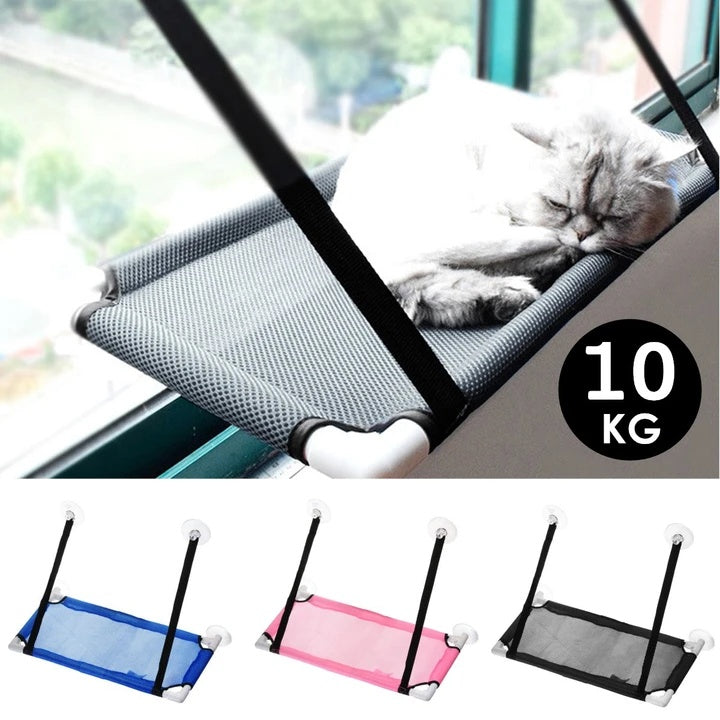 Cozy Pet Window Perch for Ultimate Lounging