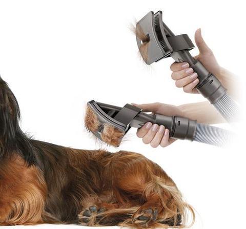 Happy Pet Grooming Vacuum Brush Tool