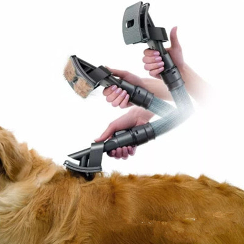 Happy Pet Grooming Vacuum Brush Tool