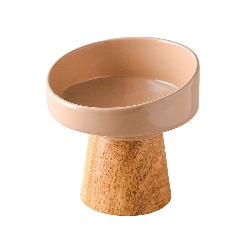 Elevated Cat & Puppy Bowl – Stylish Ceramic Design