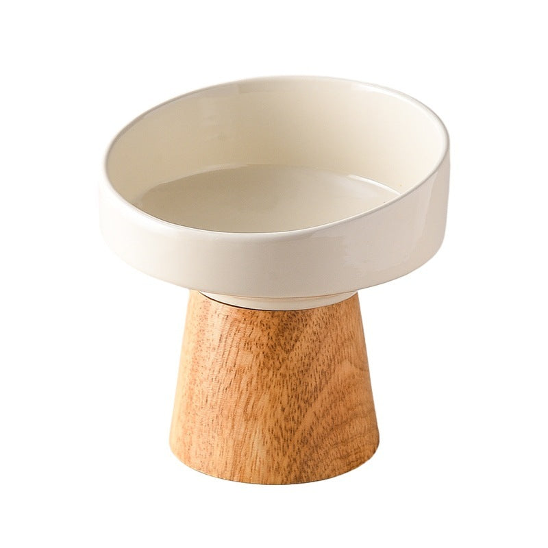 Elevated Cat & Puppy Bowl – Stylish Ceramic Design